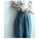 リラクシーにこなれるカーブシアーエアリータックパンツ レディース ファッション | Sawa a la mode | 詳細画像10