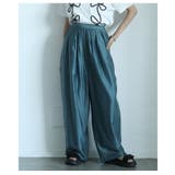 リラクシーにこなれるカーブシアーエアリータックパンツ レディース ファッション | Sawa a la mode | 詳細画像11