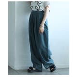 リラクシーにこなれるカーブシアーエアリータックパンツ レディース ファッション | Sawa a la mode | 詳細画像13