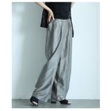 リラクシーにこなれるカーブシアーエアリータックパンツ レディース ファッション | Sawa a la mode | 詳細画像17