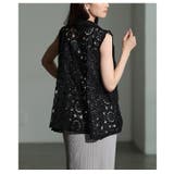 スタイルに深みが増す総レースジレジャケット レディース ファッション | Sawa a la mode | 詳細画像8 