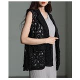 スタイルに深みが増す総レースジレジャケット レディース ファッション | Sawa a la mode | 詳細画像16 