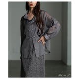 絶妙ニュアンス飾るチャイナボタン風シアーシャツ レディース ファッション | Sawa a la mode | 詳細画像2 