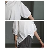 目を惹く存在感を生む裾タック変形シルエットブラウス レディース ファッション | Sawa a la mode | 詳細画像5 