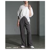 目を惹く存在感を生む裾タック変形シルエットブラウス レディース ファッション | Sawa a la mode | 詳細画像7 