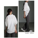 目を惹く存在感を生む裾タック変形シルエットブラウス レディース ファッション | Sawa a la mode | 詳細画像10 