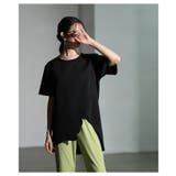 スカラップカットアシンメトリーカットソーチュニック レディース ファッション | Sawa a la mode | 詳細画像14 