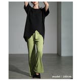 スカラップカットアシンメトリーカットソーチュニック レディース ファッション | Sawa a la mode | 詳細画像21 