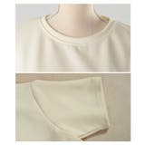 スカラップカットアシンメトリーカットソーチュニック レディース ファッション | Sawa a la mode | 詳細画像23 