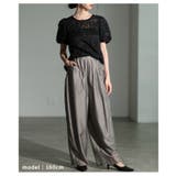 日常を彩る花柄風コード刺繍レースシアーブラウス レディース ファッション | Sawa a la mode | 詳細画像7 