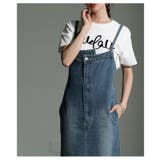 大人カジュアルの新定番アシンメトリーデニムジャンパースカート レディース | Sawa a la mode | 詳細画像4