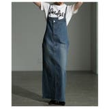 大人カジュアルの新定番アシンメトリーデニムジャンパースカート レディース | Sawa a la mode | 詳細画像9