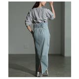 大人カジュアルの新定番アシンメトリーデニムジャンパースカート レディース | Sawa a la mode | 詳細画像18