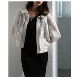 涼しく重ねるクロシェ編みシャツトップス レディース ファッション | Sawa a la mode | 詳細画像19 