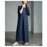 大人カジュアルに着こなせるロングデニムワンピース レディース ファッション | Sawa a la mode | 詳細画像12 