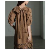 どこから見ても美しい花柄レースバックリボンワンピース レディース ファッション | Sawa a la mode | 詳細画像12