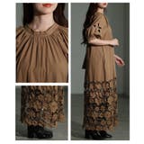 どこから見ても美しい花柄レースバックリボンワンピース レディース ファッション | Sawa a la mode | 詳細画像17