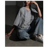 ネックレスのように艶めき輝くパール付きカットソー レディース ファッション | Sawa a la mode | 詳細画像16 