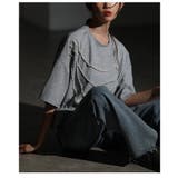 ネックレスのように艶めき輝くパール付きカットソー レディース ファッション | Sawa a la mode | 詳細画像22 