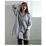 大人の洗練さ引き立つバイカラーシャツチュニック レディース ファッション | Sawa a la mode | 詳細画像9 