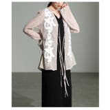 華やぐ魔法を纏うペイズリー調レースシアー重ね着トップス レディース ファッション | Sawa a la mode | 詳細画像19 