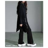 一歩先を行く異素材アシンメトリータートルチュニック レディース ファッション | Sawa a la mode | 詳細画像7