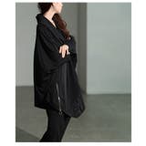 一歩先を行く異素材アシンメトリータートルチュニック レディース ファッション | Sawa a la mode | 詳細画像13