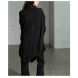一歩先を行く異素材アシンメトリータートルチュニック レディース ファッション | Sawa a la mode | 詳細画像20