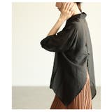 後ろ姿で差をつけるバックシャンシャツトップス レディース ファッション | Sawa a la mode | 詳細画像15 