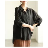 後ろ姿で差をつけるバックシャンシャツトップス レディース ファッション | Sawa a la mode | 詳細画像16 