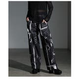 アーティスティックなペイント柄ワイドパンツ レディース ファッション | Sawa a la mode | 詳細画像22 