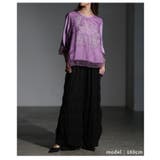 上品な存在感を醸し出すフラワー刺繍×シアーレイヤードブラウス レディース ファッ… | Sawa a la mode | 詳細画像13 