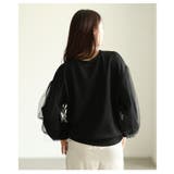 ふわり柔らかに華やぐシアードッキングプルオーバー レディース ファッション | Sawa a la mode | 詳細画像12