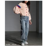 ポップで可愛いボリュームスリーブトリコロールカーディガン レディース ファッショ… | Sawa a la mode | 詳細画像21 