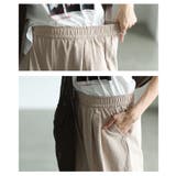 自分サイズが見つかるタックワイドパンツ レディース ファッション | Sawa a la mode | 詳細画像5 