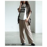 自分サイズが見つかるタックワイドパンツ レディース ファッション | Sawa a la mode | 詳細画像8 