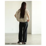 自分サイズが見つかるタックワイドパンツ レディース ファッション | Sawa a la mode | 詳細画像18 