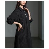 シルエットを変えて楽しめるストライプ柄シャツワンピース レディース ファッション | Sawa a la mode | 詳細画像8 