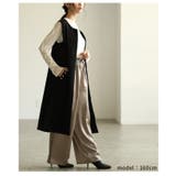 上品にコーデを格上げするパールポケットロングジレ レディース ファッション | Sawa a la mode | 詳細画像13 