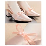 レディライクなリボンモチーフミュール レディース ファッション | Sawa a la mode | 詳細画像23 