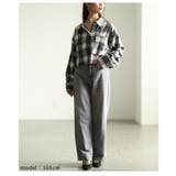 暖かみを感じる起毛チェックショート丈ポケットシャツ レディース ファッション | Sawa a la mode | 詳細画像21 