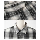 暖かみを感じる起毛チェックショート丈ポケットシャツ レディース ファッション | Sawa a la mode | 詳細画像23 