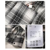 暖かみを感じる起毛チェックショート丈ポケットシャツ レディース ファッション | Sawa a la mode | 詳細画像24 