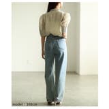 ふわり透き通るシアーパフスリーブボウタイブラウス レディース ファッション | Sawa a la mode | 詳細画像18 