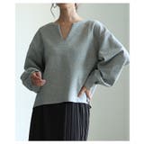 大人が着たいコクーンスリーブVネックプルオーバー レディース ファッション | Sawa a la mode | 詳細画像12 