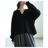 大人が着たいコクーンスリーブVネックプルオーバー レディース ファッション | Sawa a la mode | 詳細画像14 