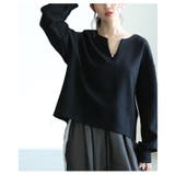 大人が着たいコクーンスリーブVネックプルオーバー レディース ファッション | Sawa a la mode | 詳細画像16 