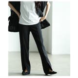 魅せるシルエットをつくる裾スリットストレートパンツ レディース ファッション | Sawa a la mode | 詳細画像16 