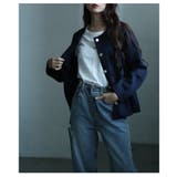 大人リュクスな品格纏うノーカラーストレッチジャケット レディース ファッション | Sawa a la mode | 詳細画像12 