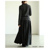 大人のニュアンスを与えるミックスニットホック付きポロトップス レディース | Sawa a la mode | 詳細画像18